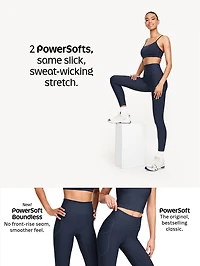 High-Waisted PowerSoft 7/8 Pocket Leggings