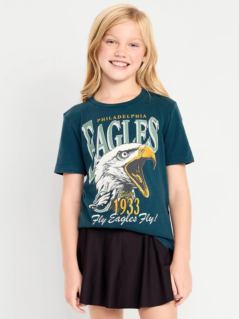Philadelphia Eagles Gender-Neutral Graphic T-Shirt for Kids