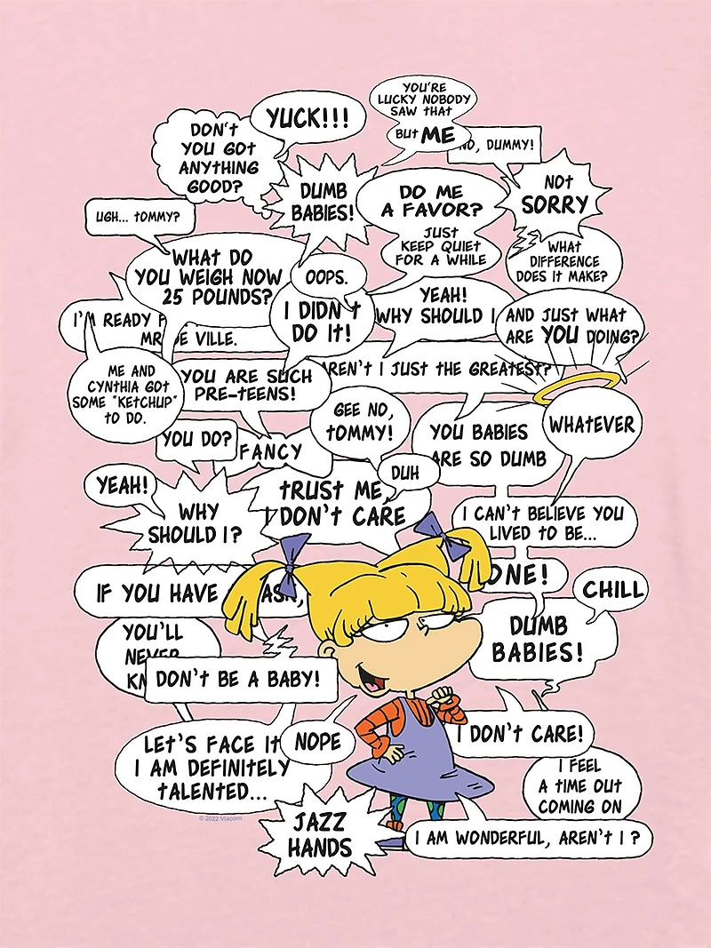 Rugrats Angelica Overload Graphic T-Shirt for Girls
