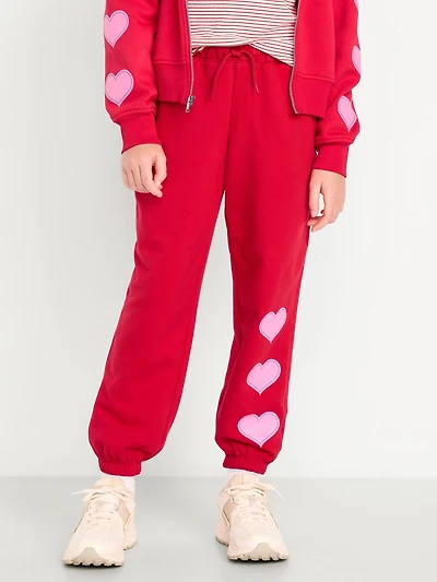 Favorite Fleece High-Waisted Jogger Sweatpants for Girls