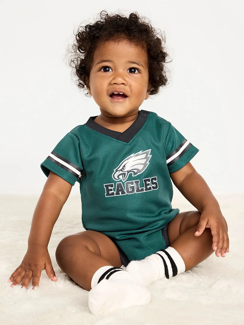 Philadelphia Eagles Graphic Mesh Bodysuit for Baby