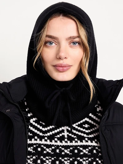 Rib-Knit Balaclava