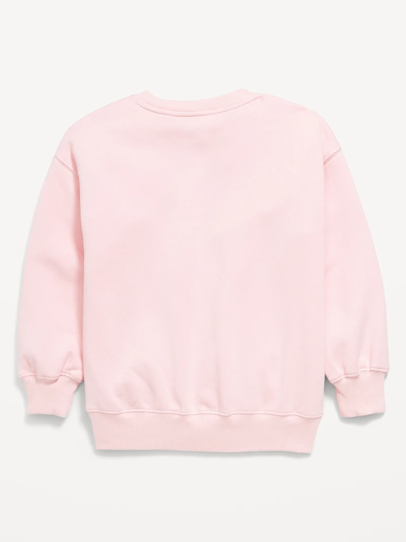 Disney© Oversized Logo-Graphic Tunic Sweatshirt for Girls
