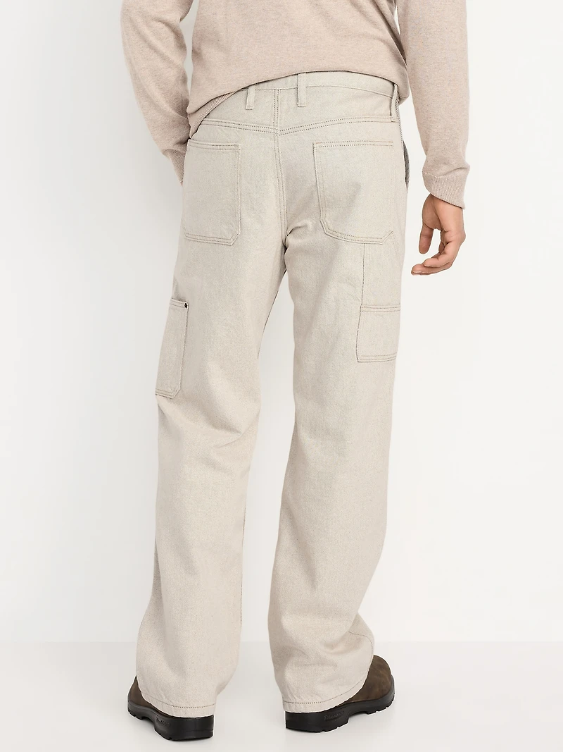 90s Baggy Double-Knee Carpenter Jeans