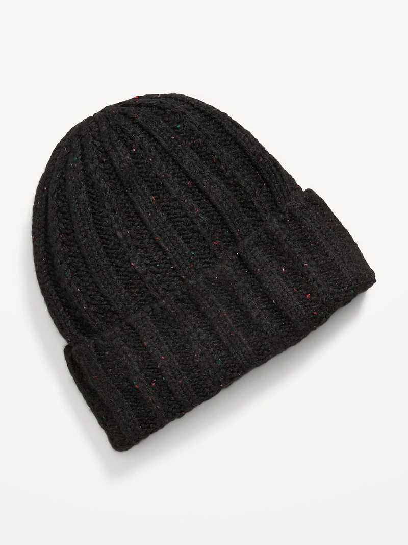 Chunky Cable Knit Beanie