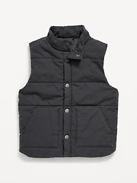 Quilted Western Vest for Boys