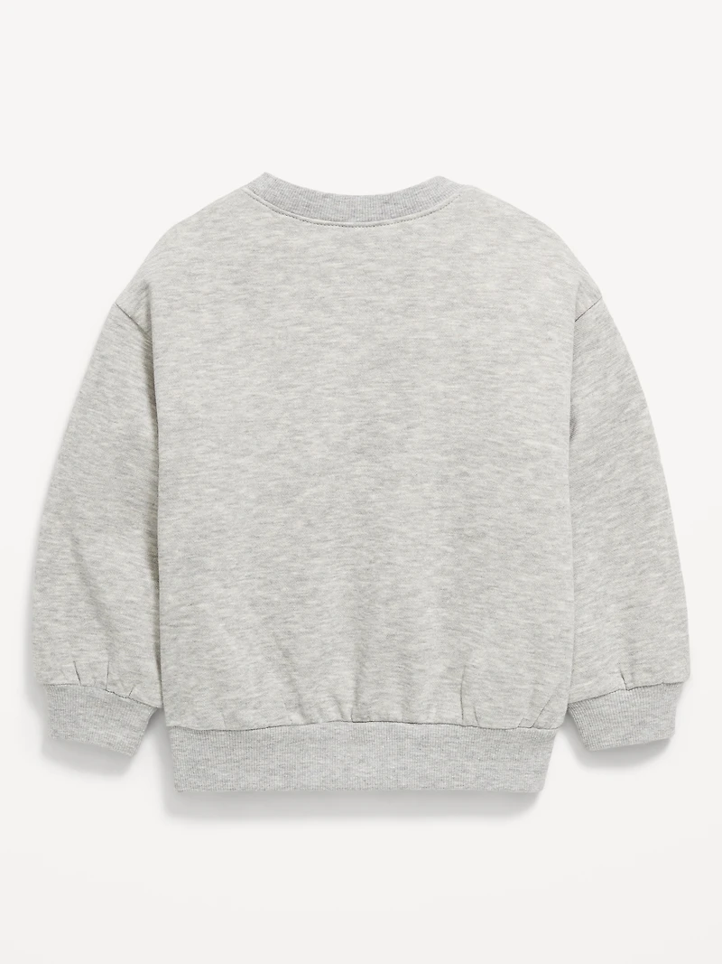 Long-Sleeve Logo Graphic Sweatshirt for Toddler Girls