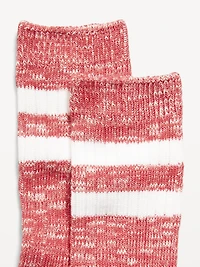 Marled Crew Socks for Women