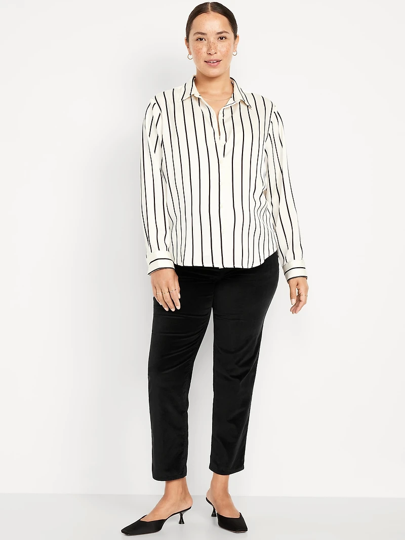 Maternity Full-Panel OG Straight Pants