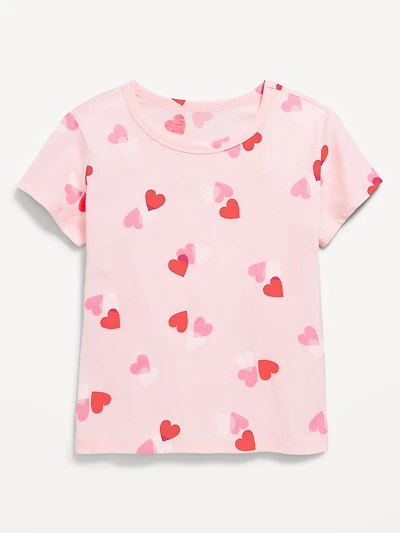 Printed Softest Short-Sleeve T-Shirt for Girls