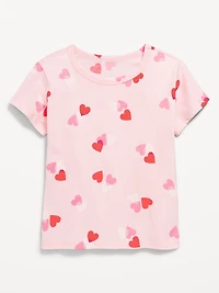 Printed Softest Short-Sleeve T-Shirt for Girls