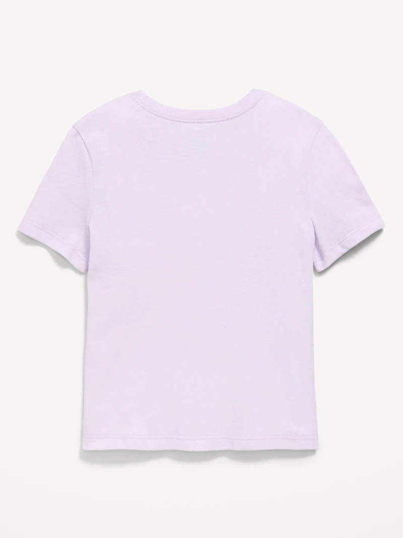 Short-Sleeve Logo-Graphic T-Shirt for Toddler Girls