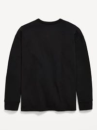 Oversized Long-Sleeve Graphic T-Shirt for Boys