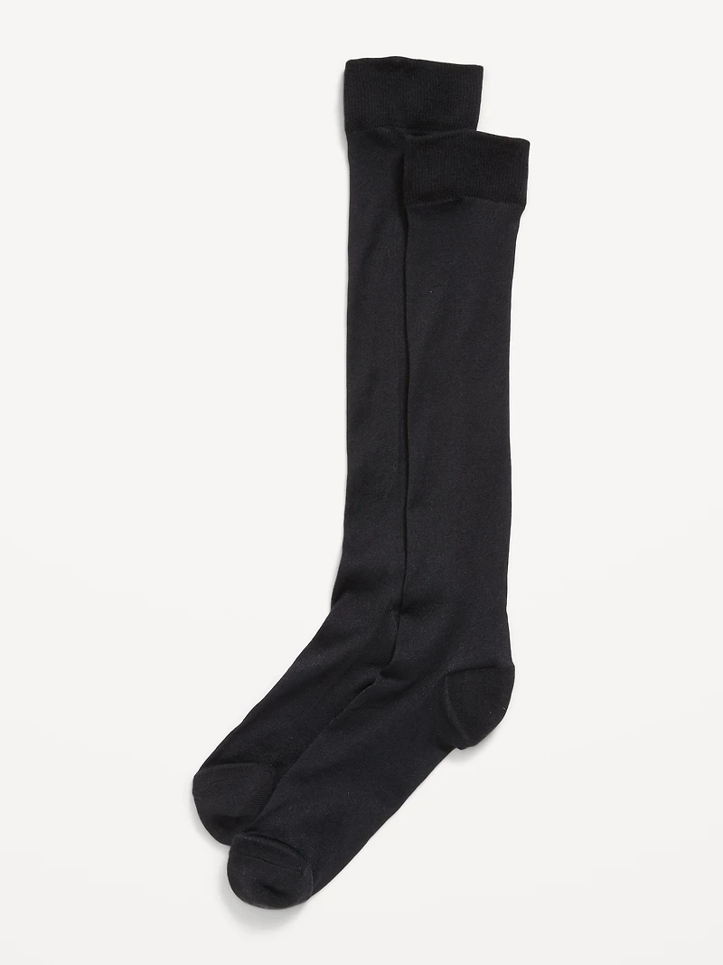 Knee-High Sheer Socks for Women