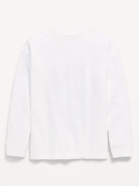 Oversized Long-Sleeve Graphic T-Shirt for Boys