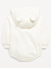 Disney© Hooded Winnie the Pooh Fleece One-Piece Romper for Baby