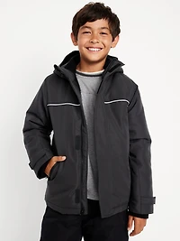 Water-Resistant 2-In-1 Snow Jacket for Boys