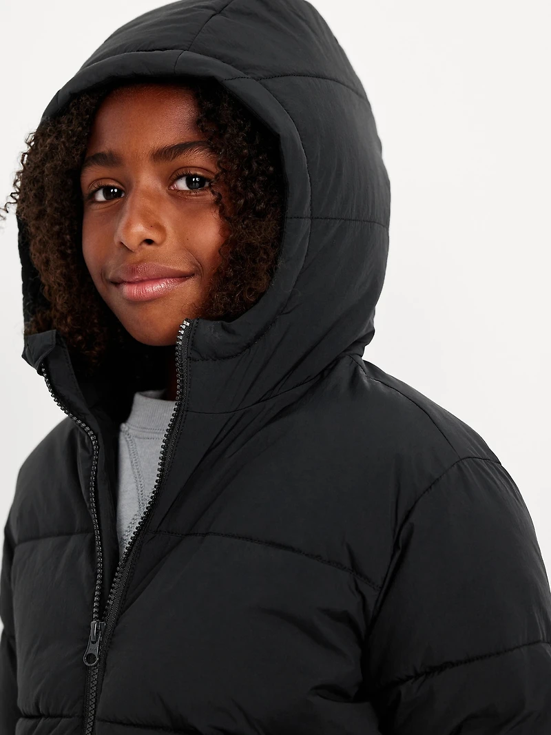 Water-Resistant Puffer Jacket for Boys