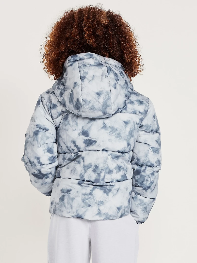 Printed Water-Resistant Puffer Jacket for Boys