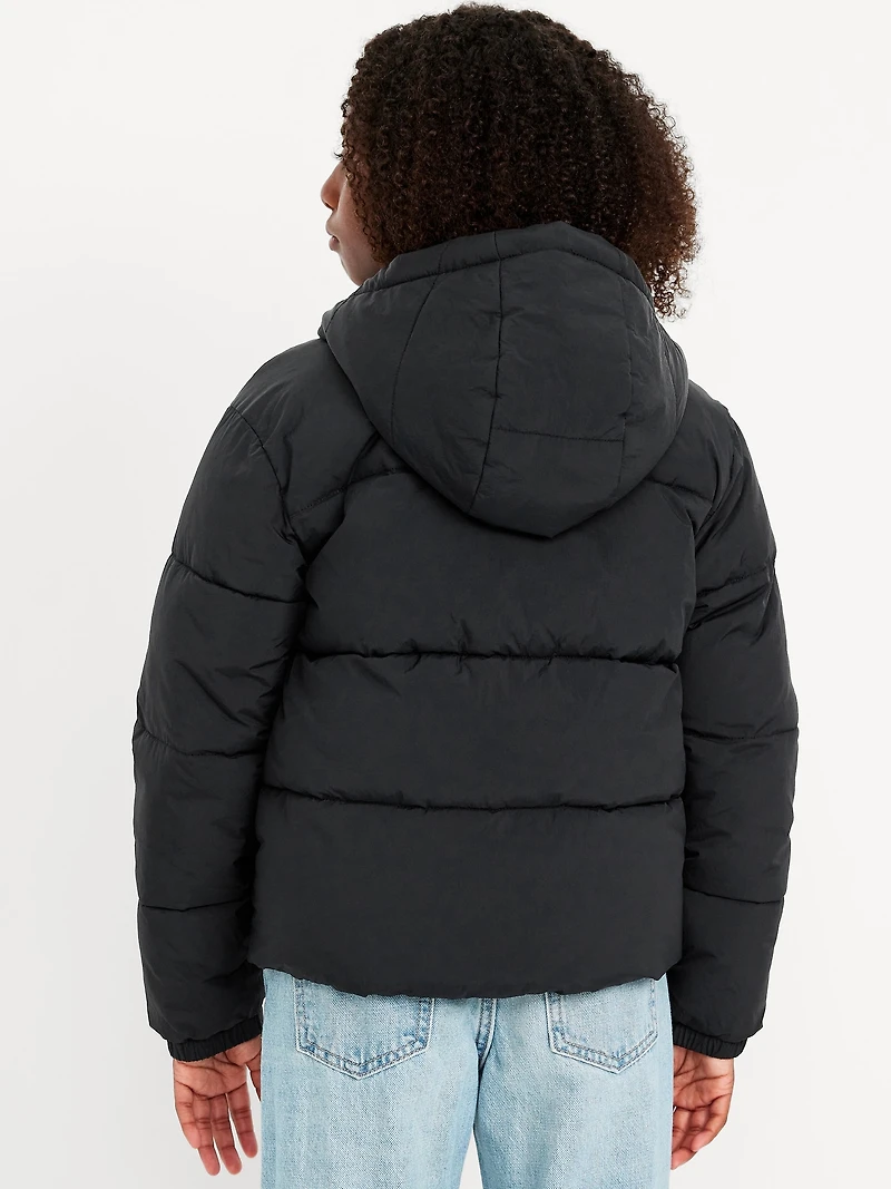 Water-Resistant Puffer Jacket for Boys