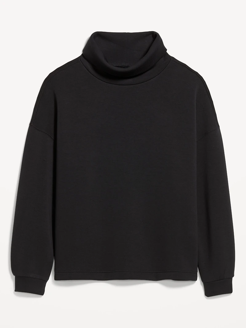 Bounce Fleece Funnel Neck Tunic