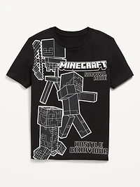 Minecraft™ Gender-Neutral Graphic T-Shirt for Kids