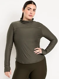 CloudMotion Funnel Neck Top