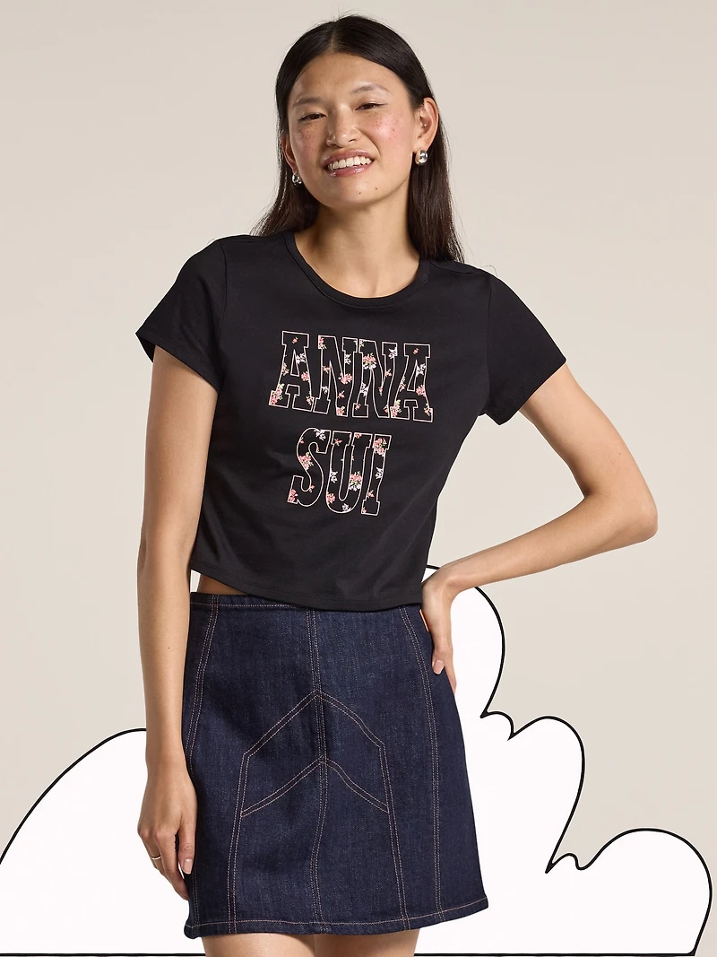 Old Navy x Anna Sui Ringer Tee