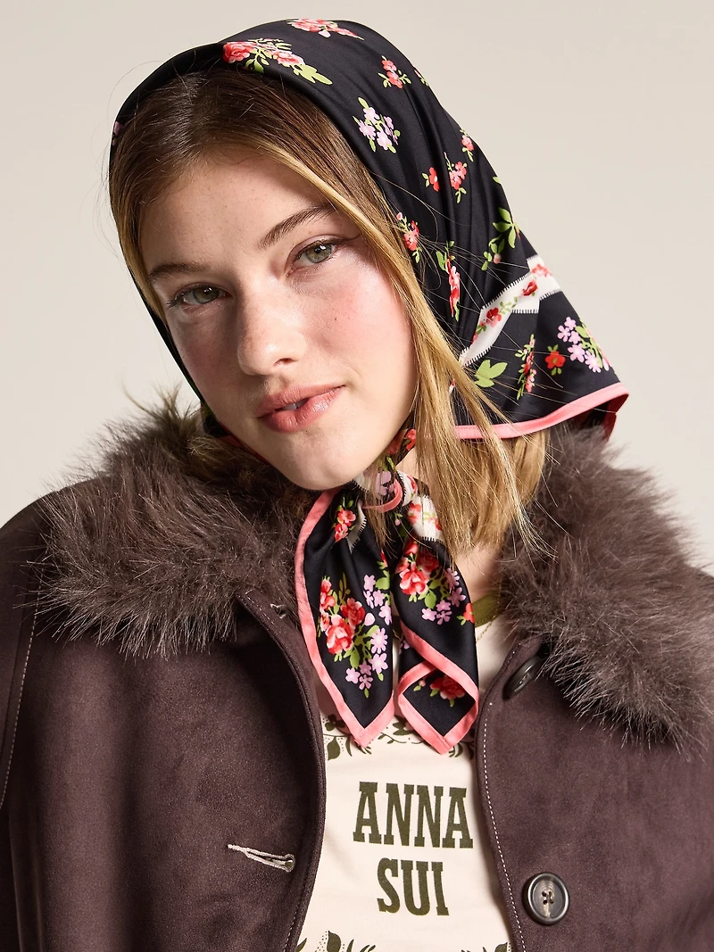 Old Navy x Anna Sui Square Scarf