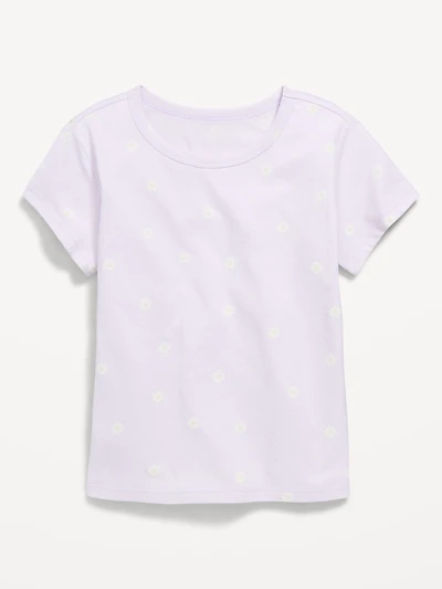 Printed Softest Short-Sleeve T-Shirt for Girls