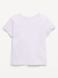 Printed Softest Short-Sleeve T-Shirt for Girls