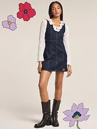 Old Navy x Anna Sui Sleeveless Denim Mini Dress