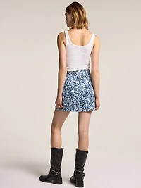 Old Navy x Anna Sui A-Line Denim Mini Skirt