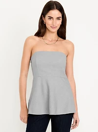 Fitted Strapless Top