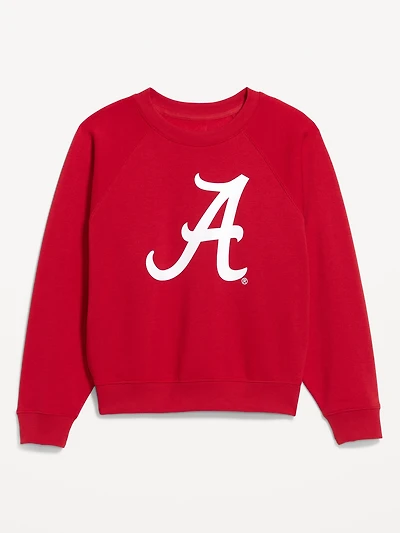 NCAA Crew-Neck Sweatshirt for Women