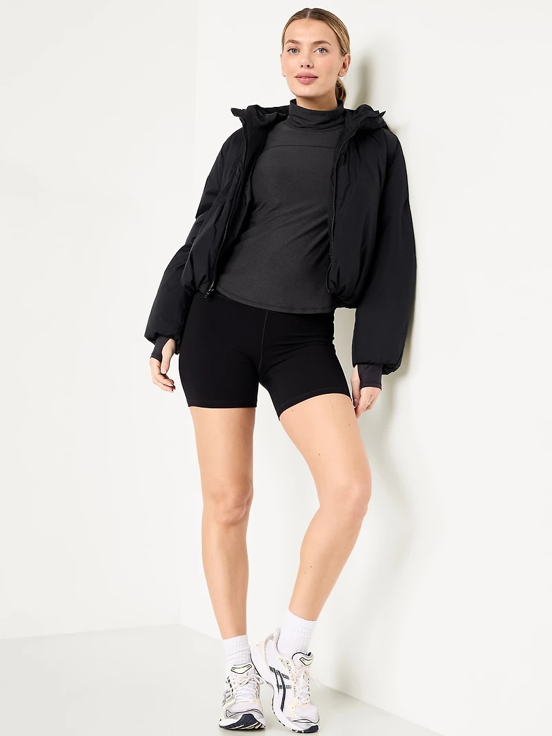 CloudMotion Funnel Neck Top