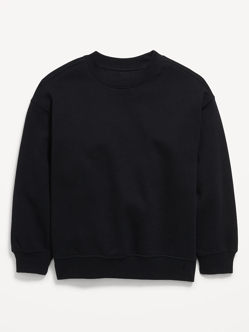 Favorite Fleece Oversized Crew-Neck Sweatshirt for Boys