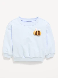 Printed Crew-Neck Sweatshirt for Baby