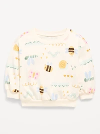 Printed Crew-Neck Sweatshirt for Baby