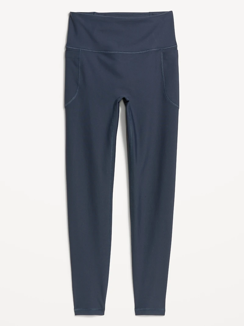 Extra-High Waisted PowerSoft Boundless 7/8 Pocket Leggings – No Front Seam