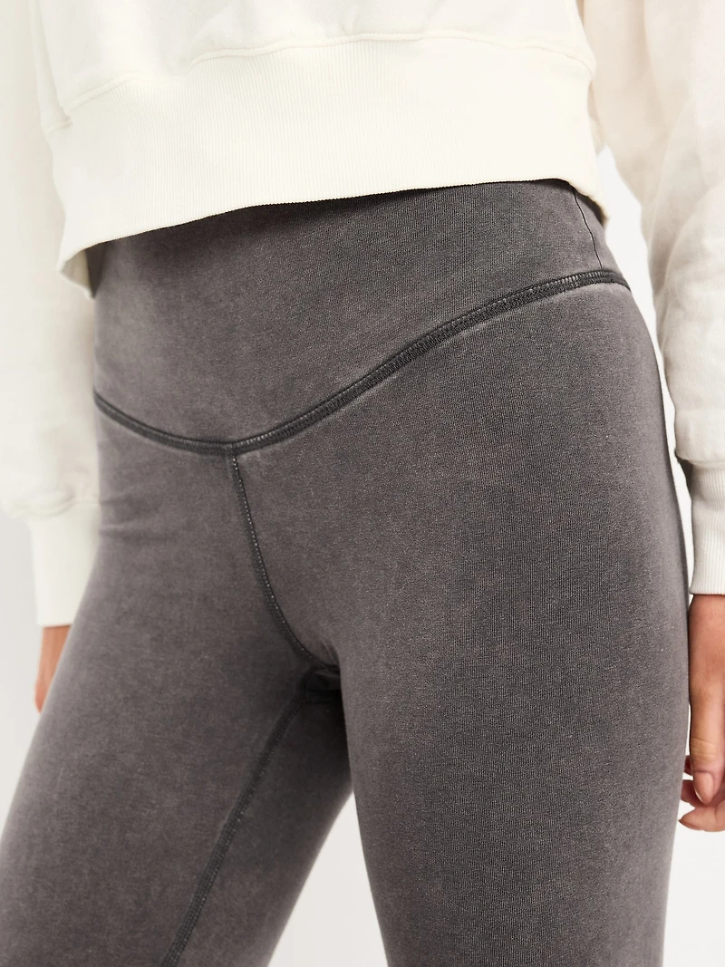 High-Waisted PowerChill 7/8 Cotton Leggings