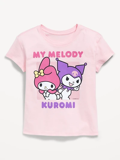 My Melody™ & Kuromi™ Graphic T-Shirt for Girls