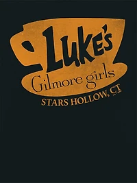 Gilmore Girls Lukes Coffee Logo Graphic T-Shirt