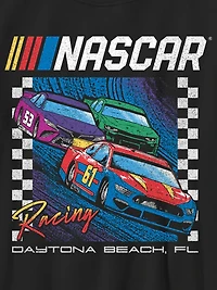 Nascar Check Racers Graphic T-Shirt for Kids