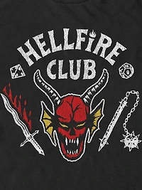 Stranger Things Hellfire Cut Graphic T-Shirt