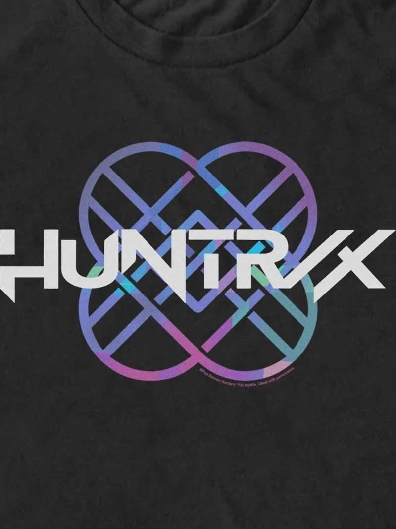 K-Pop Demon Hunters Huntrix Logo Graphic T-Shirt