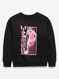 Messi™ Oversized Crew-Neck Graphic Sweatshirt for Boys