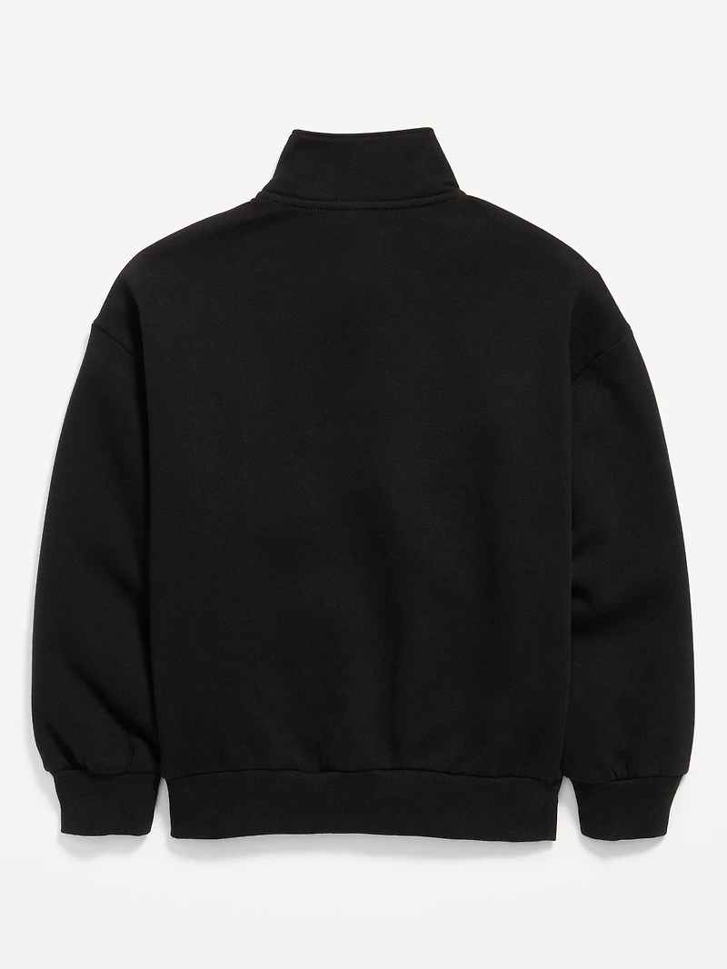 Favorite Fleece Oversized Quarter-Zip for Boys