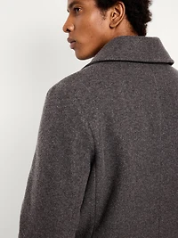 Slim Fit Double Breasted Peacoat