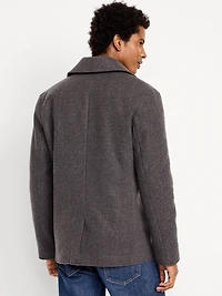 Slim Fit Double Breasted Peacoat